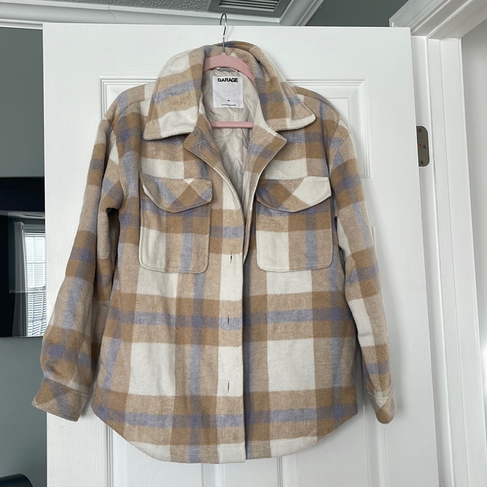Garage plaid jacket